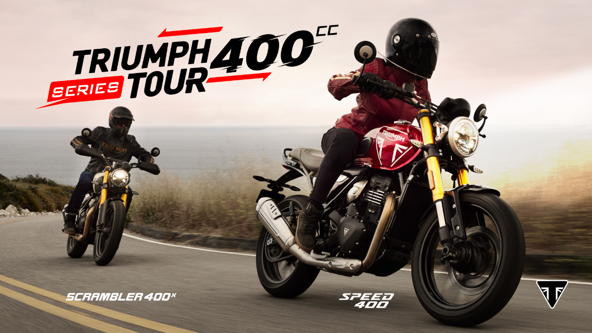 Speed 400 scrambler 400X Reveal @TC Moto