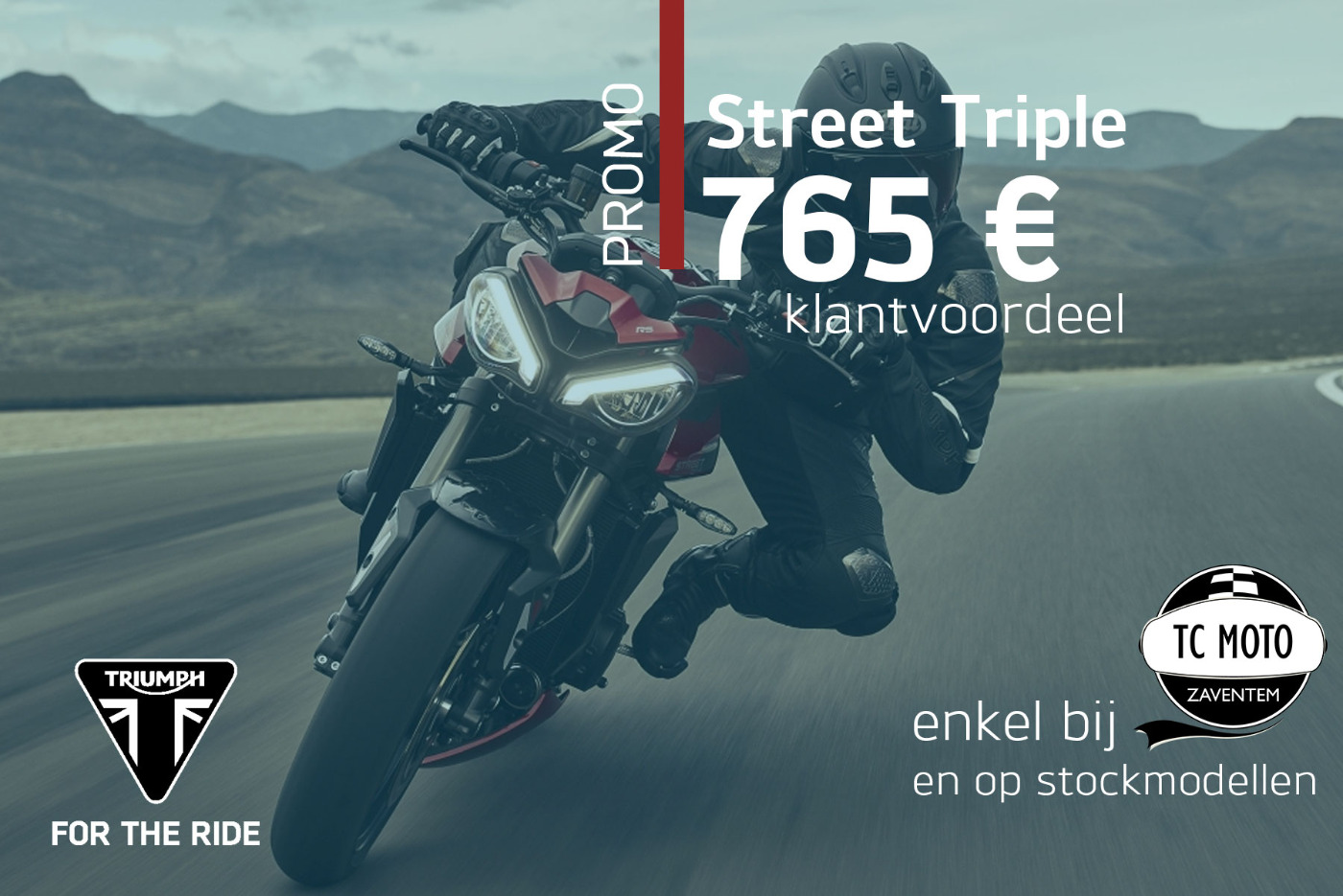 Stockmodel Street Triple 765 R Crystal White 2
