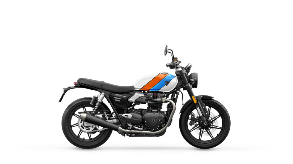 Speed Twin 900 - Pure white/Maui blue/Tangerine orange