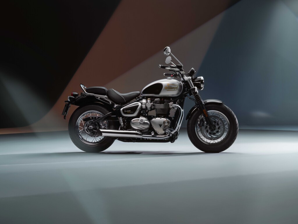 Bonneville Speedmaster ICON EDITION - Aluminium Silver/Sapphire Black