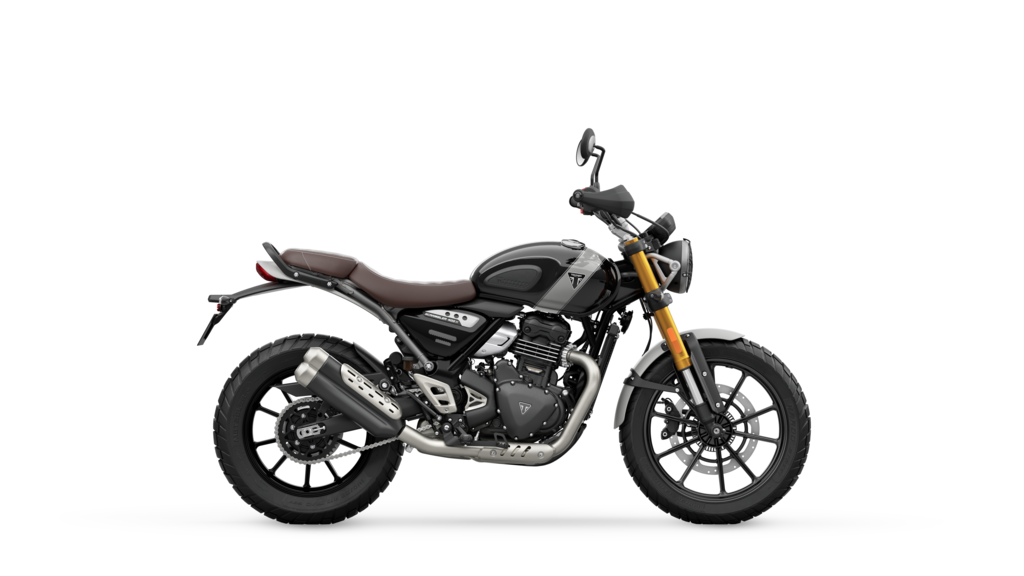 Scrambler 400 X - Phantom black/Silver ice