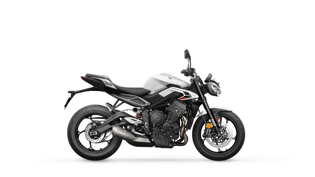 Street Triple 765 R - Crystal white