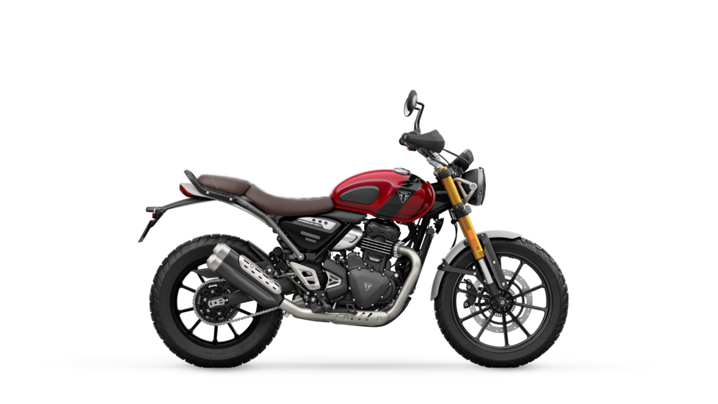 Scrambler 400X - Carnival red/Phantom black