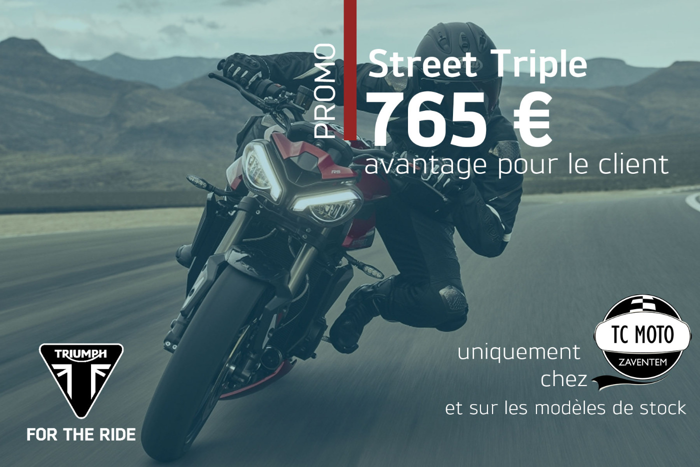 Stockmodel Street Triple 765 R Crystal White 2