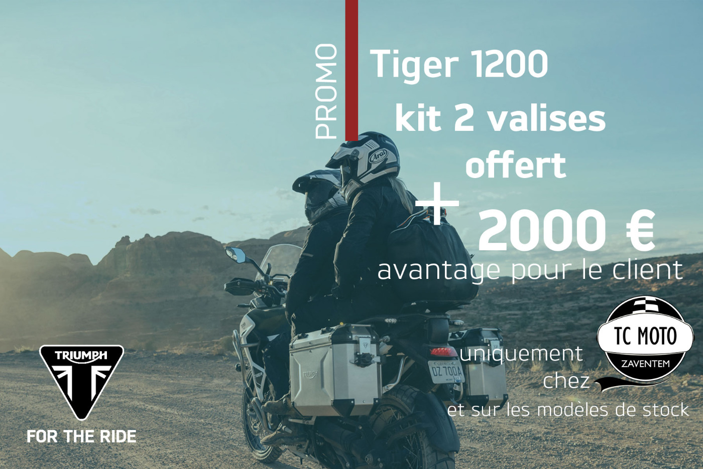 Stockmodel Tiger 1200 GT Pro Lucerne Blue