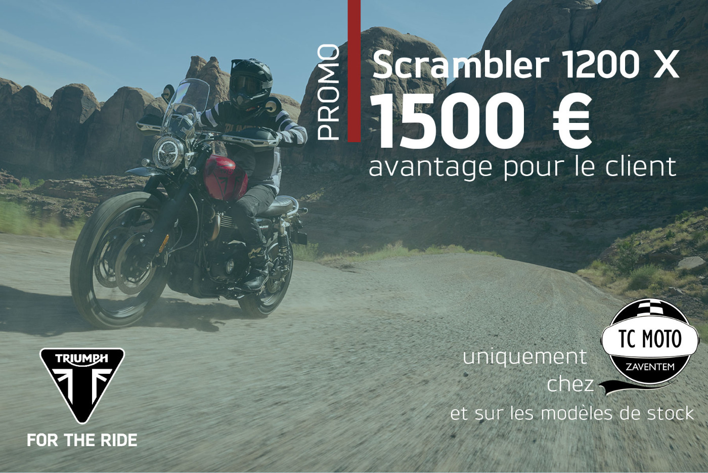 Stockmodel Scrambler 1200 X Carnival Red